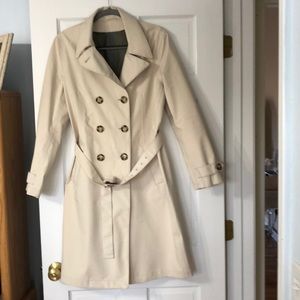 Prada Trenchcoat - Cream, Size 10-12